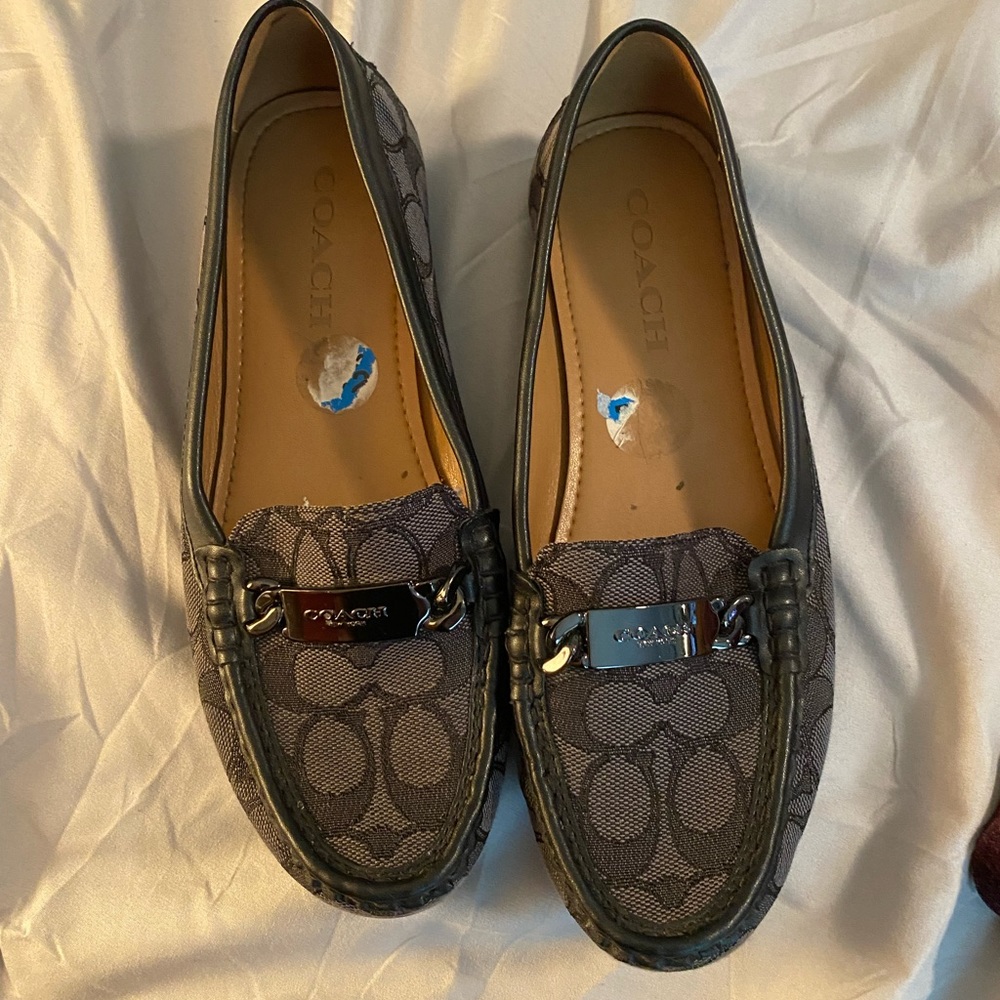 Coach slip on shoes